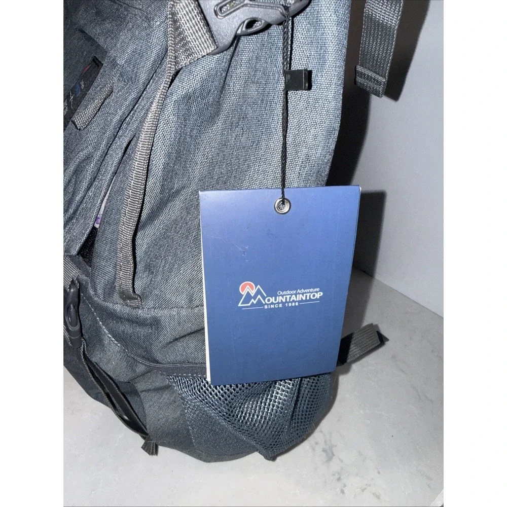 MOUNTAINTOP 40L Hiking Backpack  Outdoor Travel Camping Day Pack Rain Cover NWT!